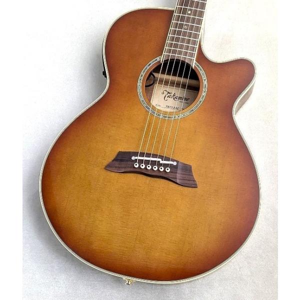 初心者も、エレキ奏者も弾きやすい薄胴エレアコ、タカミネTSP138C TB Takamine TSP138C TB【薄胴エレアコ】【純国産】【42回払い無金利】【G
