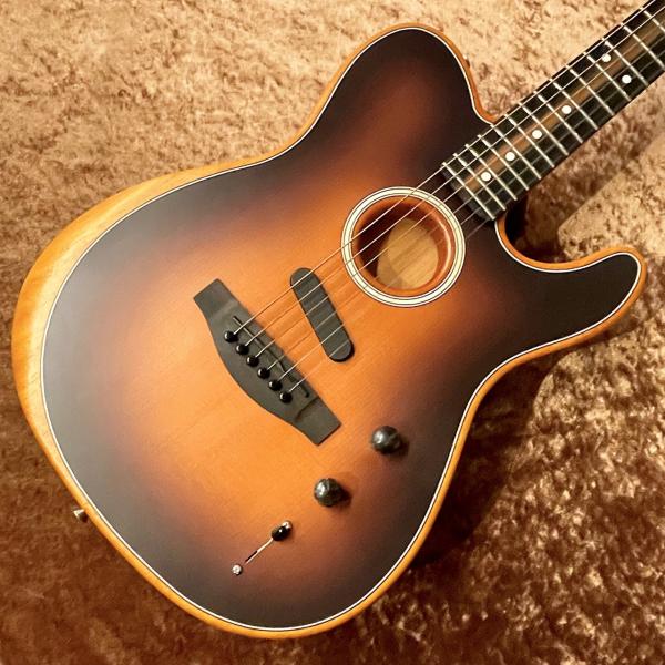 ギター Fender USA Acoustasonic Telecaster Fender American Acoustasonic Telecaster -Sunburst- #US222466A