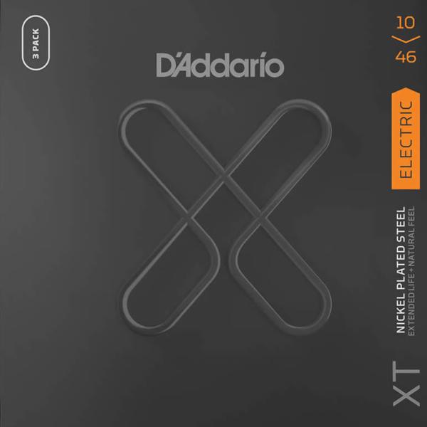 D'Addario XT NICKEL XTE1046-3P Regular Light, 3 pack ダダリオ (エレキギター弦) (3セット) 【ONLINE STORE】
