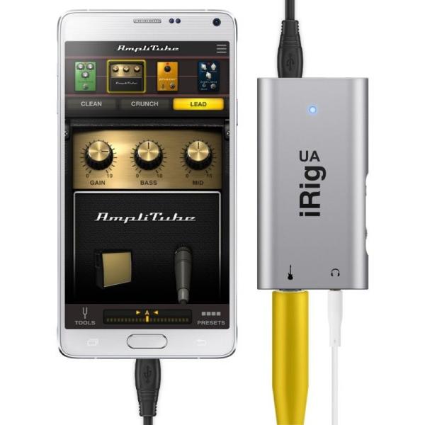 IK Multimedia iRig UA (Android�Ή��I�[�f�B�I�C���^�[�t�F�C�X)(���\���t��)�yONLINE STORE�z