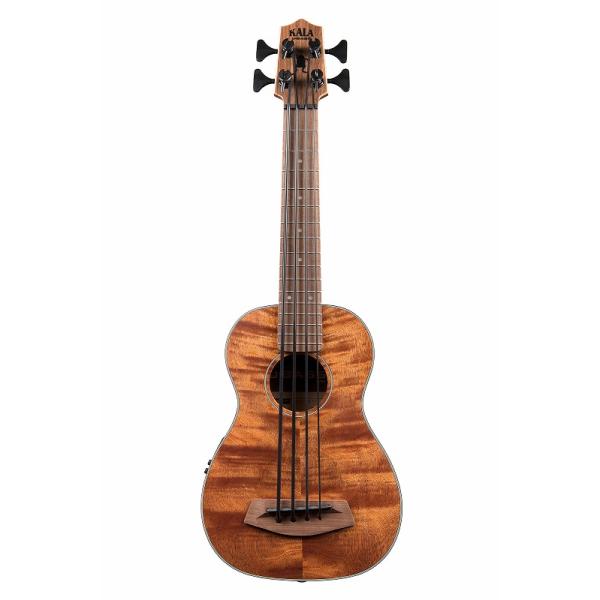 KALA KALA UBASS-EM-FS EXOTIC MAHOGANY U?BASS (ウクレレベース
