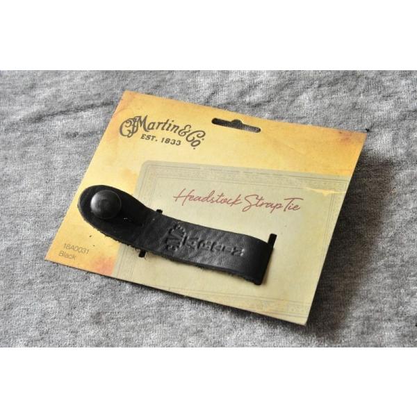 Martin / }[eB Headstock Strap Tie (Black)[18A0031](Xgbv{^)