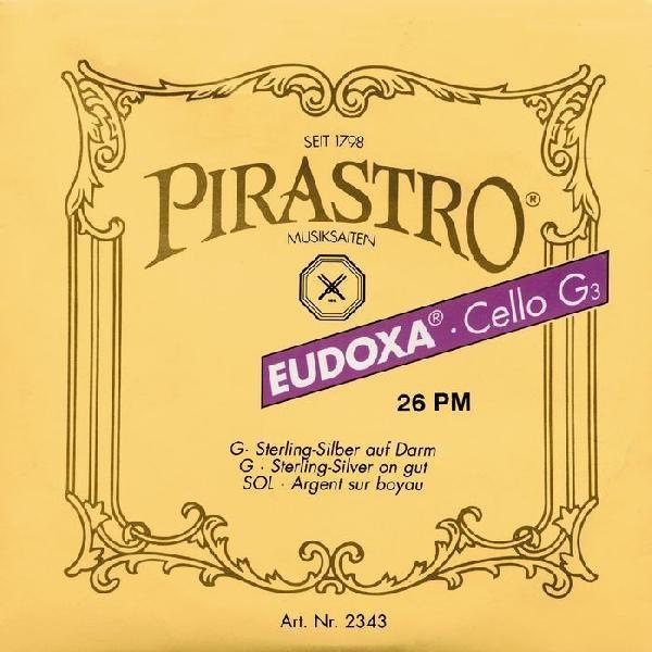 Pirastro Eudoxa 購入 A線 & ChordaD線チェロ弦セット Pirastro Eudoxa