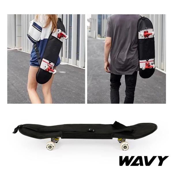 スケートボード バッグ スケボー アクセサリー デッキ カバン 鞄 肩掛け ショルダー 丈夫 持ち運び スケーター Sk8 デッキカバー デッキバッグ Wbasb 001 Wavy スポーツ用品 通販 Yahoo ショッピング