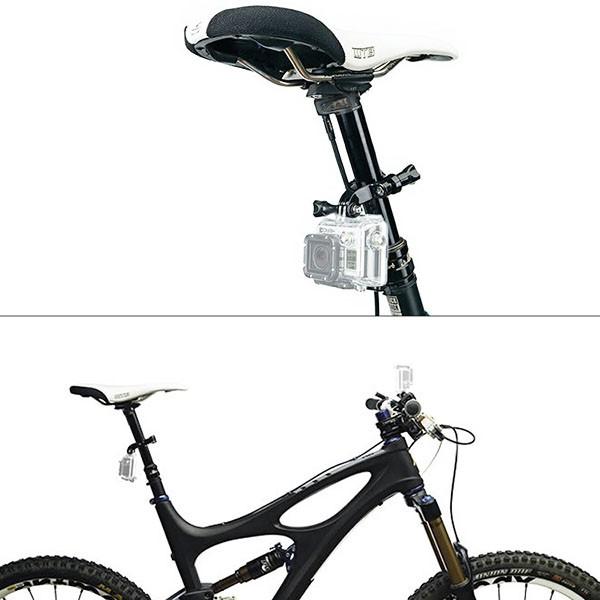 Gopro ゴープロ アクセサリー シートポスト マウント アクションカメラ ウェアラブルカメラ 取付固定 クロスバイク ロードバイク 自転車 走行 カ Wcamt 022 Wavy スポーツ用品 通販 Yahoo ショッピング
