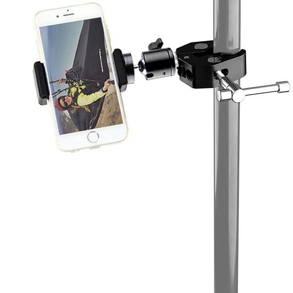 スマートフォン Iphone アイフォン アクセサリー スマホ クランプ マウント セット 携帯 挟む ホルダー 取付スタンド 固定 自転車 バイク ハンド Wshmt 007 Wavy スポーツ用品 通販 Yahoo ショッピング