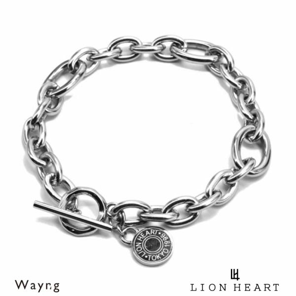 ライオンハート LION HEART チェーン ブレスレット チェーンブレスレット メンズブレスレット アズキ アズキチェーン サージカルステンレス シルバー 誕生日 プレゼント ギフト クリスマス バレンタインデー バースデー パーティー...