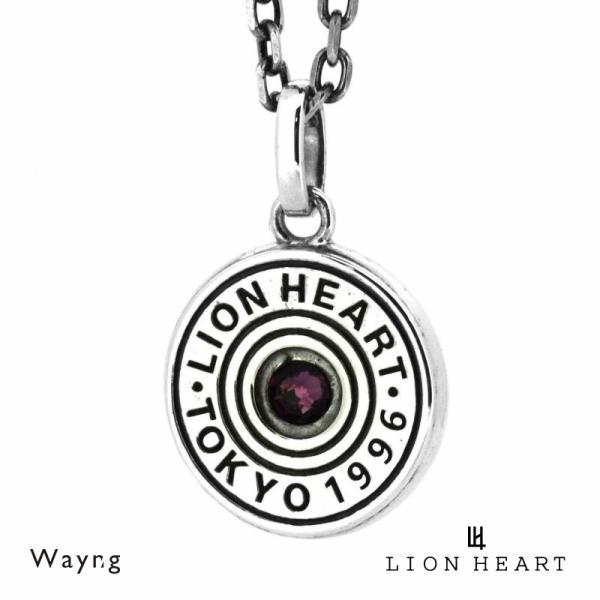 未使用　ライオンハート　バース　ドロップ　ネックレス　2月　アメジスト LION HEART（ライオンハート） バースドロップ ネックレス 誕生石 2月