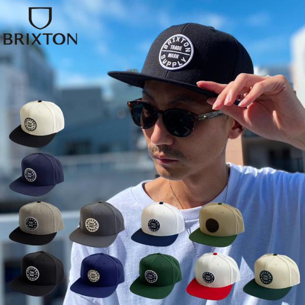 ブリクストン 6パネル スナップバックキャップ ベースボールキャップ キャップ 正規取扱い メンズ レディース ブランド BRIXTON OATH III SNAPBACK CAP
