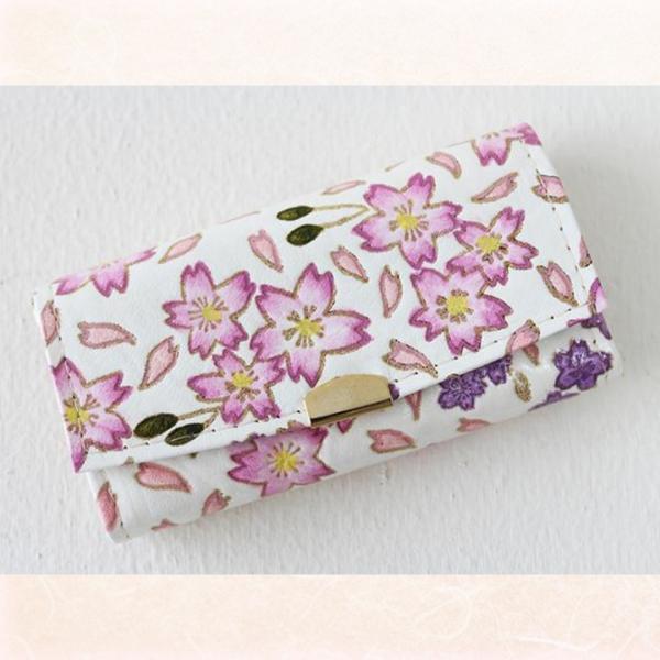 キーケース レザー 本革 牛革 レディース 4連 おしゃれ かわいい 和柄 プレゼント ギフト 桜 姫革細工 Buyee Buyee Japanese Proxy Service Buy From Japan Bot Online
