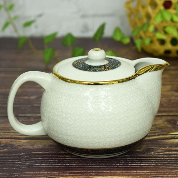 急須 おしゃれ 日本製 九谷焼 ポット 急須 白七宝 Buyee Buyee Japanese Proxy Service Buy From Japan Bot Online