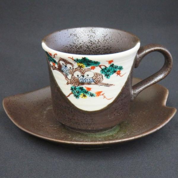 来客用 九谷焼 高級 コーヒーカップ ソーサー 5客セット ふくろう Buyee Buyee Japanese Proxy Service Buy From Japan Bot Online