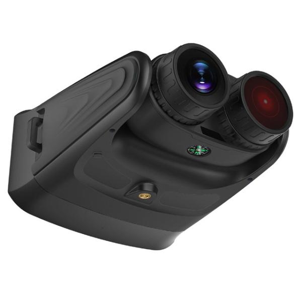 キヨラカ 録画ができる 180°回転式レンズ暗視双眼鏡 4.0インチIPS大型