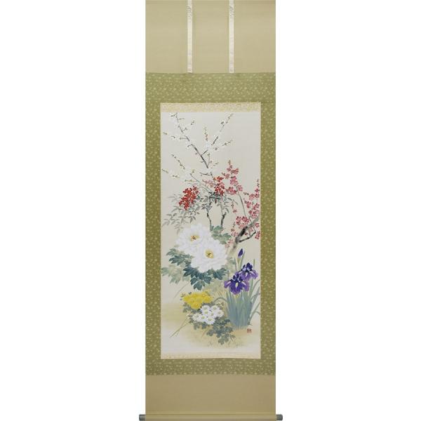 掛け軸 四季花」の人気商品一覧・価格比較 - 価格.com