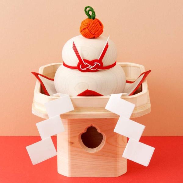 正月飾り 中川政七商店 鏡餅飾り Kagamimochi New Year S Wooden Ornament Buyee Servicio De Proxy Japones Buyee Compra En Japon