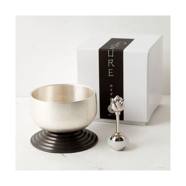 ここかしこ 音ずれリン シルバー お鈴・仏具 Kokokashiko Buddhist bell