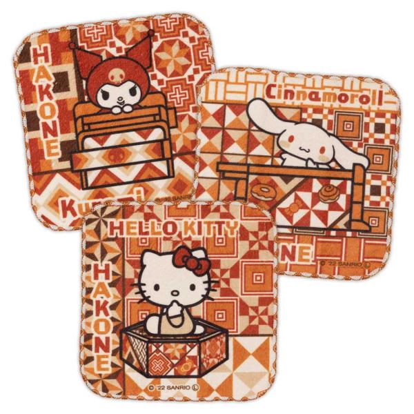 サンリオ ご当地デザインキャラクター ミニタオル3柄セット 16×16cm