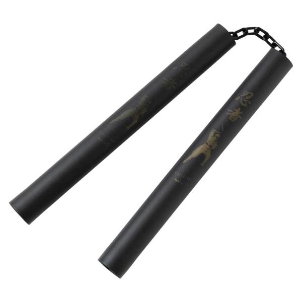 ハロウィンの仮装・コスプレや、武術の達人に憧れるお子さんのおもちゃに、スポンジ製の軽量ヌンチャクを入荷しました。持ち手の部分はスポンジで柔らかく、怪我をしない素材で作られています。チェーンの部分はプラスチックで軽くできており、武器っぽいおも...