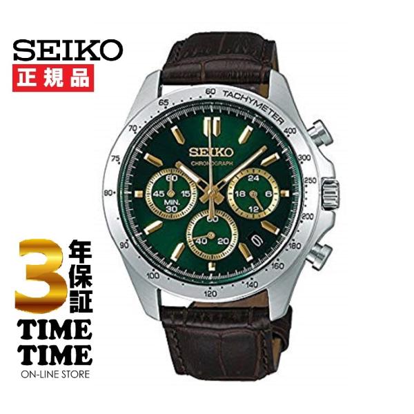 SEIKO SELECTION セイコーセレクション 腕時計 クロノグラフ 革