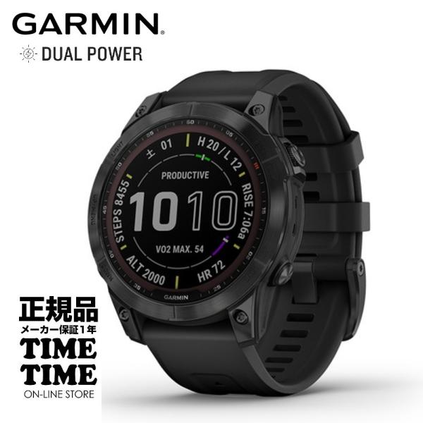 GARMIN ガーミン fenix 7 フェニックス7 Sapphire Dual Power Ti GARMIN ガーミン fenix 7 フェニックス7 Sapphire Dual Power Ti