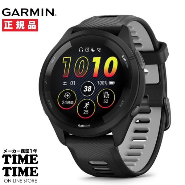GARMIN ガーミン Forerunner 265 Black スマートウォッチ GPS 