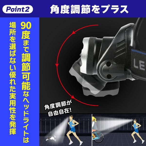 商店 ヘッドライト Led 充電式 最強ルーメン 広角 ヘッドランプ 登山 釣り 夜道 明るい アウトドア キャンプ Aynaelda Com