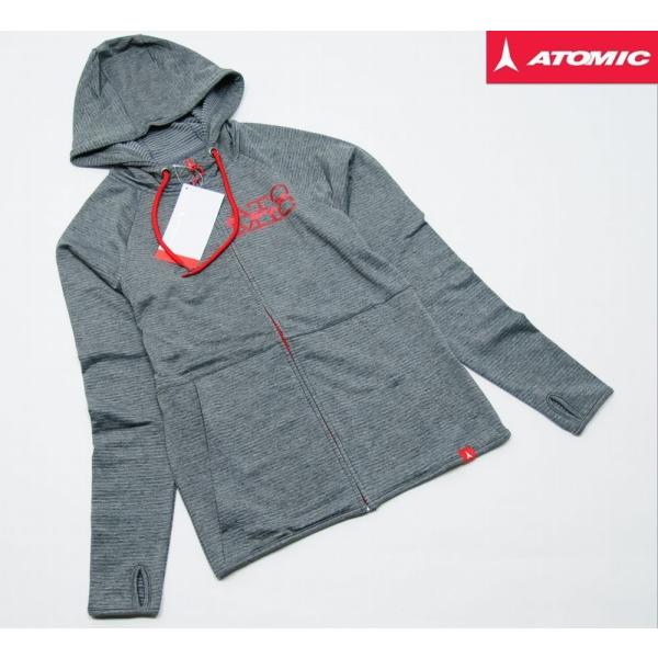 アトミック新品未使用パーカーMブラック&グレー 楽天市場】アトミック
