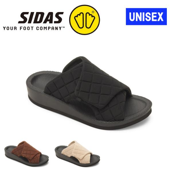 【日本正規品】SIDAS UTIPPA シダス ウチッパ 3Dサンダル リカバリーサンダル 室内履き ルームシューズ UNISEX