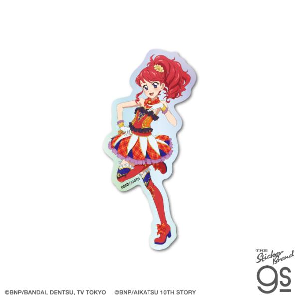 アイカツ！ ホログラムステッカー 紅林珠璃 アイドル アニメ 可愛い
