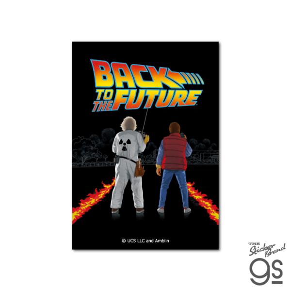 BTTF ホログラムステッカー アート02 バック・トゥ・ザ・フューチャー