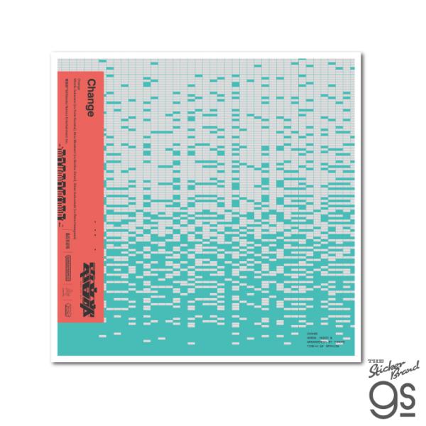 電音部 CDジャケットステッカー 神宮前参道學園/Change(feat. Yunomi