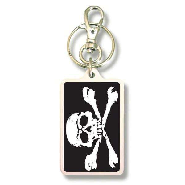 SIZE:W3.3cm H5cm屋外使用ＯＫ！耐水性のあるステッカーがキーホルダーの両面に張られています。便利な2WAYなので鍵と一緒はモチロン、カバンや携帯など色々なところでお楽しみ下さい。画像は拡大したものです。（サイズはおおよその目安...