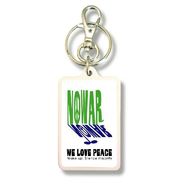 SIZE:W3.3cm H5cm屋外使用ＯＫ！耐水性のあるステッカーがキーホルダーの両面に張られています。便利な2WAYなので鍵と一緒はモチロン、カバンや携帯など色々なところでお楽しみ下さい。画像は拡大したものです。（サイズはおおよその目安...