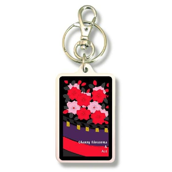 SIZE:W3.3cm H5cm屋外使用ＯＫ！耐水性のあるステッカーがキーホルダーの両面に張られています。便利な2WAYなので鍵と一緒はモチロン、カバンや携帯など色々なところでお楽しみ下さい。画像は拡大したものです。（サイズはおおよその目安...