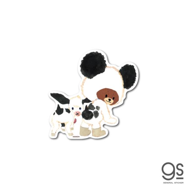 くまのがっこう ジャッキー ミルク キャラクターステッカー くま 絵本 イラスト かわいい こども ダイカットステッカー Kmg006 Gs 公式グッズ Kmg 006 ゼネラルステッカー 通販 Yahoo ショッピング