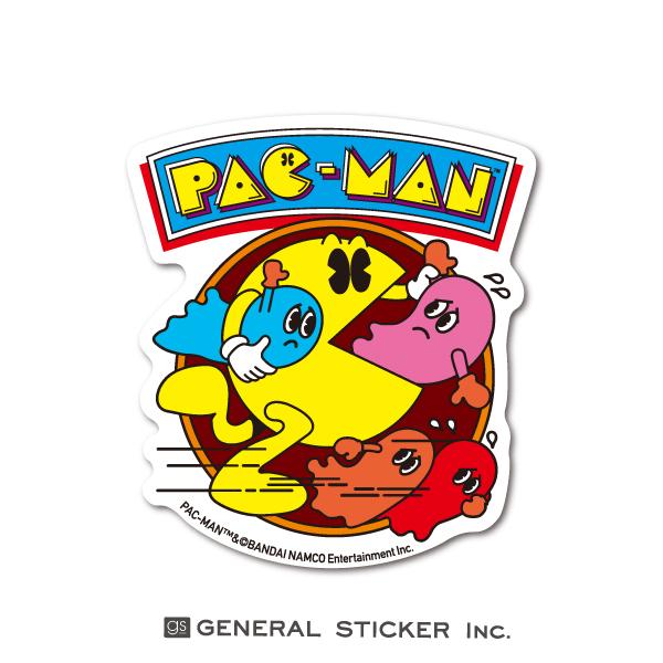 パックマン ダッシュ ステッカー レトロ ダイカット ゲーム キャラクター Pac Man ライセンス商品 Lcs1064 Gs グッズ Lcs 1064 ゼネラルステッカー 通販 Yahoo ショッピング