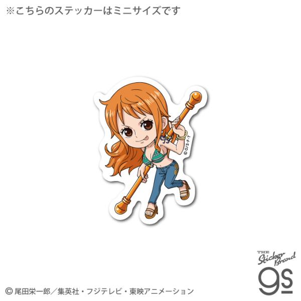 ワンピース ナミ デフォルメ(mini) キャラクター ミニステッカー ONE