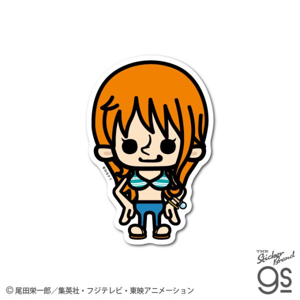 ONE PIECE ワンピース×パンソンワークスコラボステッカー LCS459 ナミ