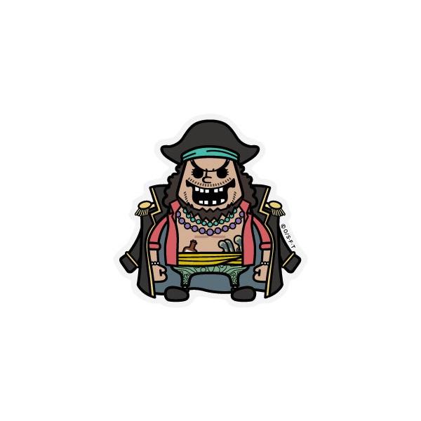 One Piece ワンピース パンソンワークスコラボステッカー Lcs487 黒ひげ Mサイズ ワンピース公式グッズ Lcs 487 ゼネラルステッカー 通販 Yahoo ショッピング
