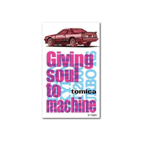 大人トミカステッカー nissan skyline ht 2000 turbo トミカ TOMICA 車