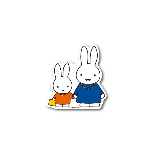 miffy ダイカットビニールミニステッカー おかいもの キャラクター