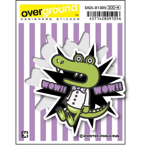 OGS1305 ROOSTERPOOLS RUN びっくりワニ アーティストグッズ