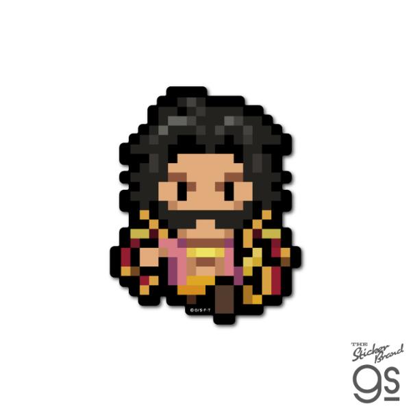 ピクセルワンピースステッカー ロジャー キャラクター ONEPIECE