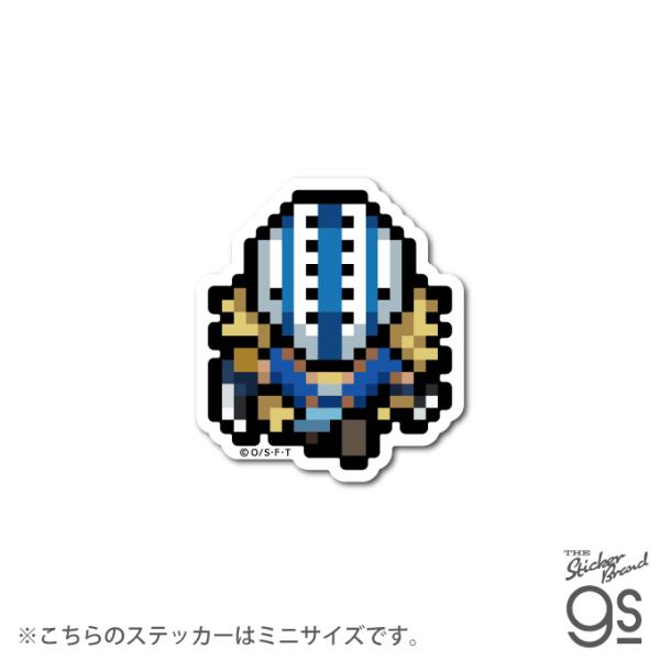 ピクセルワンピースステッカー ミニサイズ キラー キャラクター