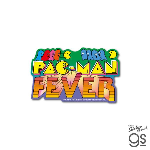 PAC-MAN ダイカットステッカー レトロ FEVER パックマン ゲーム game