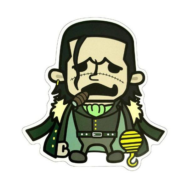 ONE PIECE ワンピース×パンソンワークスコラボ ダイカットポストカード