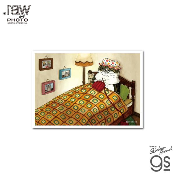 世にも不思議な猫世界 L判絹目生写真 みかんおばあちゃん KORIRI 猫