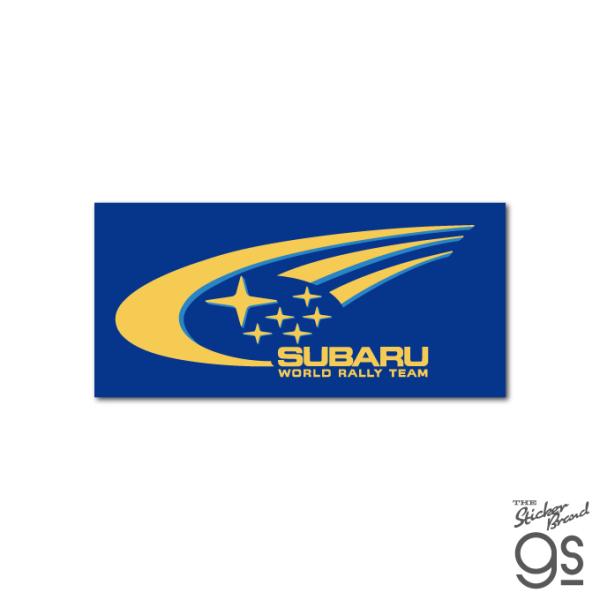 SUBARU ダイカットステッカー SWRTロゴ スバル エンブレム 自動車 スマホ 手帳 ガレージ スーツケース コレクション gs 公式グッズ SBR003
