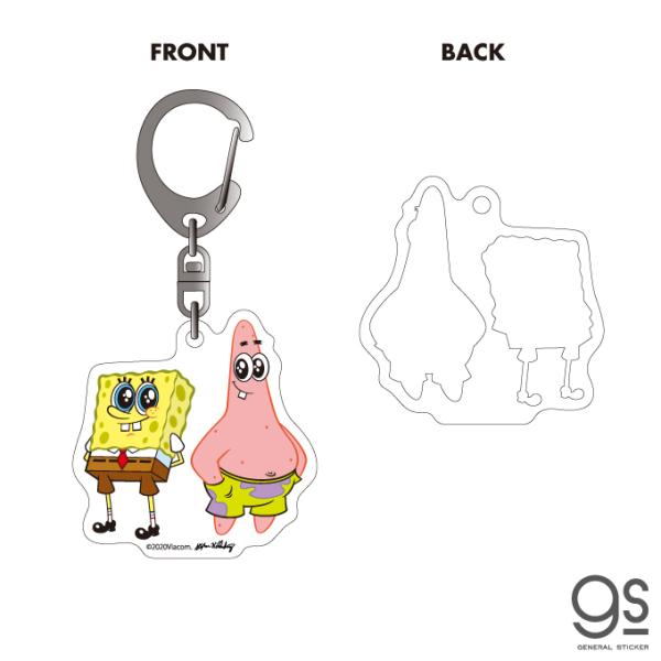 スポンジ・ボブ アクリルキーホルダー ボブ&パトリック キャラクター