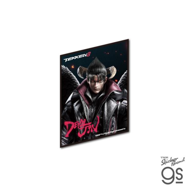 ゲームキャラクター Jin 鉄拳8 ダイカットビニールステッカー デビル仁 DEVIL JIN キャラクター
